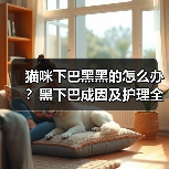 猫咪下巴黑黑的怎么办?黑下巴成因及护理全解析(图3) 猫咪下巴黑黑的怎么办?黑下巴成因及护理全解析(图3)