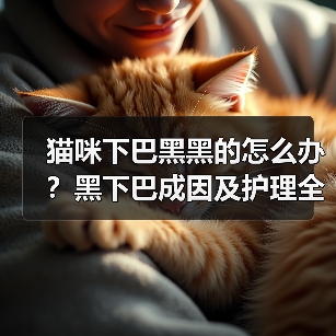 猫咪下巴黑黑的怎么办?黑下巴成因及护理全解析(图4) 猫咪下巴黑黑的怎么办?黑下巴成因及护理全解析(图4)