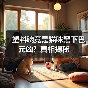 塑料碗竟是猫咪黑下巴元凶?真相揭秘(图3) 塑料碗竟是猫咪黑下巴元凶?真相揭秘(图3)