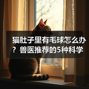 猫肚子里有毛球怎么办?兽医推荐的5种科学排毛法(图1) 猫肚子里有毛球怎么办?兽医推荐的5种科学排毛法(图1)