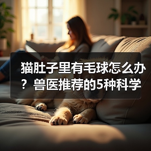 猫肚子里有毛球怎么办?兽医推荐的5种科学排毛法(图3) 猫肚子里有毛球怎么办?兽医推荐的5种科学排毛法(图3)