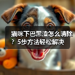 猫咪下巴黑渣怎么清除?5步方法轻松解决(图1) 猫咪下巴黑渣怎么清除?5步方法轻松解决(图1)