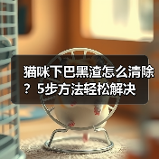 猫咪下巴黑渣怎么清除?5步方法轻松解决(图3) 猫咪下巴黑渣怎么清除?5步方法轻松解决(图3)