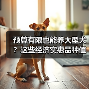 预算有限也能养大型犬?这些经济实惠品种值得考虑(图4) 预算有限也能养大型犬?这些经济实惠品种值得考虑(图4)