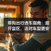 带狗出行选车指南:避开雷区,选对车型更安心(图4) 带狗出行选车指南:避开雷区,选对车型更安心(图4)