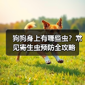 狗狗身上有哪些虫?常见寄生虫预防全攻略(图2) 狗狗身上有哪些虫?常见寄生虫预防全攻略(图2)
