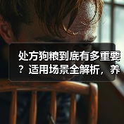 处方狗粮到底有多重要?适用场景全解析,养宠必读(图4) 处方狗粮到底有多重要?适用场景全解析,养宠必读(图4)