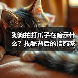 狗狗拍打爪子在暗示什么？揭秘背后的情感密码！（图2）