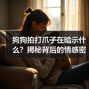 狗狗拍打爪子在暗示什么？揭秘背后的情感密码！（图1）