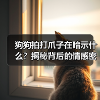 狗狗拍打爪子在暗示什么？揭秘背后的情感密码！（图4）