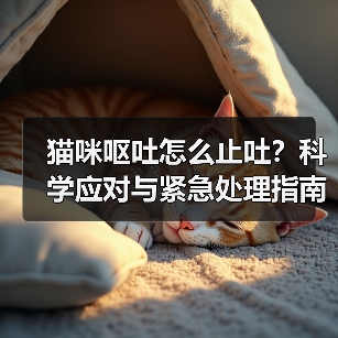 猫咪呕吐怎么止吐?科学应对与紧急处理指南(图2) 猫咪呕吐怎么止吐?科学应对与紧急处理指南(图2)