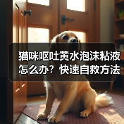 猫咪呕吐黄水泡沫粘液怎么办?快速自救方法全解析(图4) 猫咪呕吐黄水泡沫粘液怎么办?快速自救方法全解析(图4)