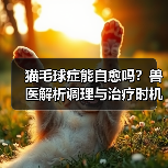 猫毛球症能自愈吗?兽医解析调理与治疗时机(图1) 猫毛球症能自愈吗?兽医解析调理与治疗时机(图1)