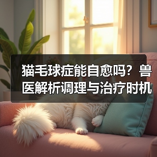 猫毛球症能自愈吗?兽医解析调理与治疗时机(图3) 猫毛球症能自愈吗?兽医解析调理与治疗时机(图3)