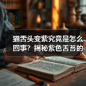 猫舌头变紫究竟是怎么回事?揭秘紫色舌苔的隐藏原因(图1) 猫舌头变紫究竟是怎么回事?揭秘紫色舌苔的隐藏原因(图1)