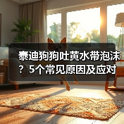 泰迪狗狗吐黄水带泡沫?5个常见原因及应对方法(图2) 泰迪狗狗吐黄水带泡沫?5个常见原因及应对方法(图2)