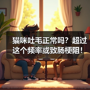猫咪吐毛正常吗?超过这个频率或致肠梗阻!(图2) 猫咪吐毛正常吗?超过这个频率或致肠梗阻!(图2)