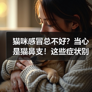 猫咪感冒总不好?当心是猫鼻支!这些症状别忽视(图4) 猫咪感冒总不好?当心是猫鼻支!这些症状别忽视(图4)