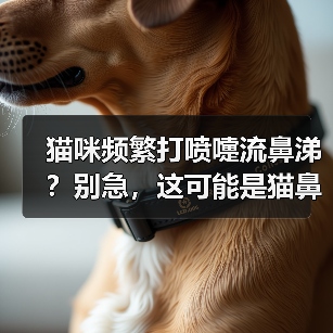 猫咪频繁打喷嚏流鼻涕?别急,这可能是猫鼻支信号!(图1) 猫咪频繁打喷嚏流鼻涕?别急,这可能是猫鼻支信号!(图1)
