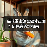 猫咪驱虫怎么做才正确？铲屎官避坑指南