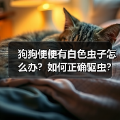 狗狗便便有白色虫子怎么办?如何正确驱虫?(图4) 狗狗便便有白色虫子怎么办?如何正确驱虫?(图4)