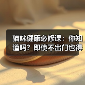 猫咪健康必修课:你知道吗?即使不出门也得驱虫?(图4) 猫咪健康必修课:你知道吗?即使不出门也得驱虫?(图4)
