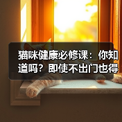 猫咪健康必修课:你知道吗?即使不出门也得驱虫?(图3) 猫咪健康必修课:你知道吗?即使不出门也得驱虫?(图3)