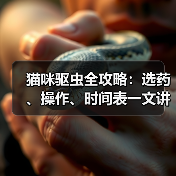 猫咪驱虫全攻略：选药、操作、时间表一文讲清