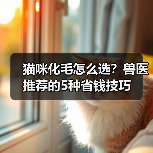 猫咪化毛怎么选?兽医推荐的5种省钱技巧(图4) 猫咪化毛怎么选?兽医推荐的5种省钱技巧(图4)