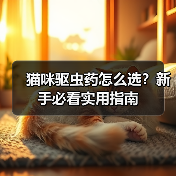猫咪驱虫药怎么选？新手必看实用指南