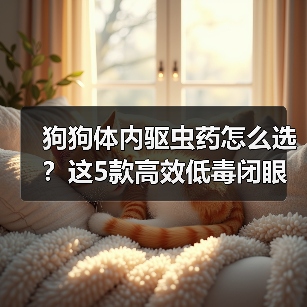 狗狗体内驱虫药怎么选?这5款高效低毒闭眼入!(图3) 狗狗体内驱虫药怎么选?这5款高效低毒闭眼入!(图3)