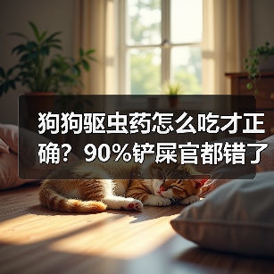 狗狗驱虫药怎么吃才正确?90%铲屎官都错了!(图3) 狗狗驱虫药怎么吃才正确?90%铲屎官都错了!(图3)
