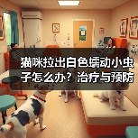 猫咪拉出白色蠕动小虫子怎么办?治疗与预防全攻略(图2) 猫咪拉出白色蠕动小虫子怎么办?治疗与预防全攻略(图2)