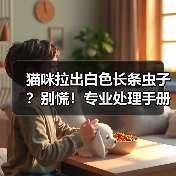 猫咪拉出白色长条虫子?别慌!专业处理手册来了(图4) 猫咪拉出白色长条虫子?别慌!专业处理手册来了(图4)