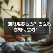 猫吐毛怎么办?兽医教你如何应对!(图3) 猫吐毛怎么办?兽医教你如何应对!(图3)