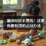 猫咪呕吐不用慌！这里有最有效的止吐办法