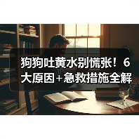 狗狗吐黄水别慌张!6大原因+急救措施全解(图2) 狗狗吐黄水别慌张!6大原因+急救措施全解(图2)