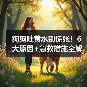 狗狗吐黄水别慌张！6大原因+急救措施全解