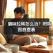 猫咪拉稀怎么治？附病因自查表