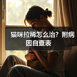 猫咪拉稀怎么治？附病因自查表（图2）