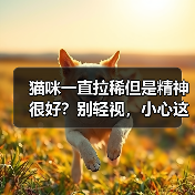 猫咪一直拉稀但是精神很好?别轻视,小心这3种病(图2) 猫咪一直拉稀但是精神很好?别轻视,小心这3种病(图2)