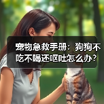 宠物急救手册:狗狗不吃不喝还呕吐怎么办?(图2) 宠物急救手册:狗狗不吃不喝还呕吐怎么办?(图2)