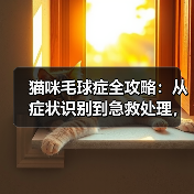 猫咪毛球症全攻略：从症状识别到急救处理，养猫必看！