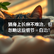 猫身上长癣不难治,但忽略这些细节=白治!(图4) 猫身上长癣不难治,但忽略这些细节=白治!(图4)