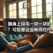 猫身上掉毛一块一块的?可能是这些疾病在作祟!(图3) 猫身上掉毛一块一块的?可能是这些疾病在作祟!(图3)