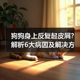 狗狗身上反复起皮屑?解析6大病因及解决方案(图3) 狗狗身上反复起皮屑?解析6大病因及解决方案(图3)