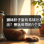 猫咪肚子里有毛球吐不出?兽医推荐的5个实用方法(图4) 猫咪肚子里有毛球吐不出?兽医推荐的5个实用方法(图4)