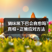 猫咪黑下巴会自愈吗?真相+正确应对方法(图4) 猫咪黑下巴会自愈吗?真相+正确应对方法(图4)