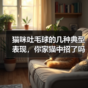 猫咪吐毛球的几种典型表现,你家猫中招了吗?(图3) 猫咪吐毛球的几种典型表现,你家猫中招了吗?(图3)