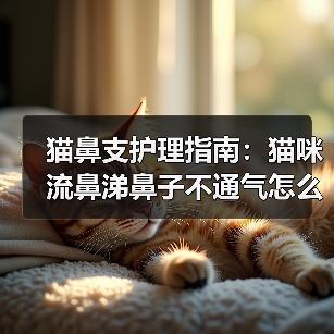 猫鼻支护理指南:猫咪流鼻涕鼻子不通气怎么办?(图3) 猫鼻支护理指南:猫咪流鼻涕鼻子不通气怎么办?(图3)